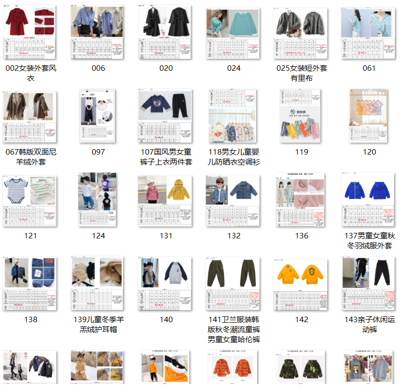 卫兰纸样400多款，包含男装女装童装汉服旗袍等等-vv衣学院