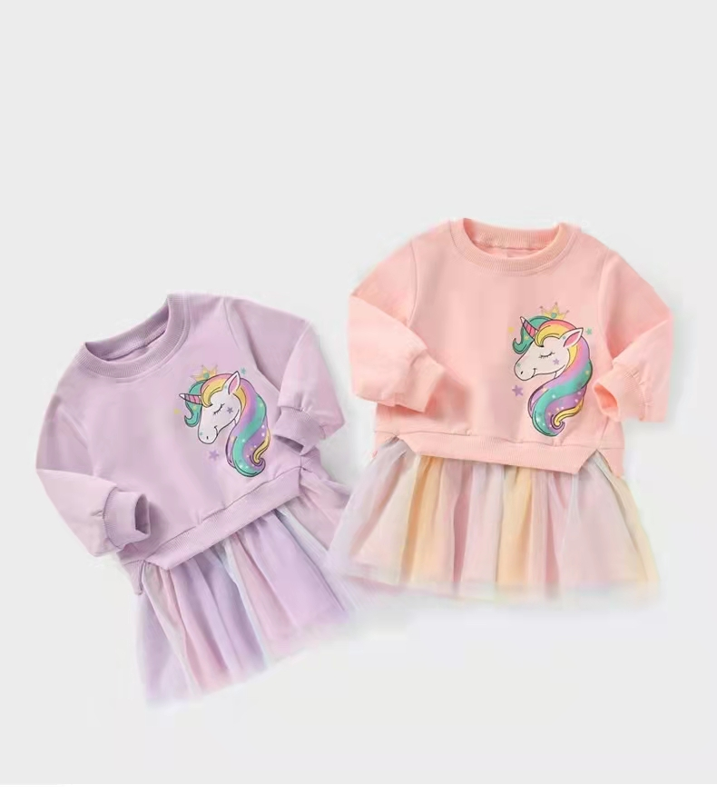 中小童卫衣连衣裙80码-130码纸样-vv衣学院