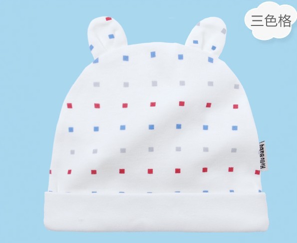 图片[1]-初生婴儿帽子纸样分页打印-vv衣学院