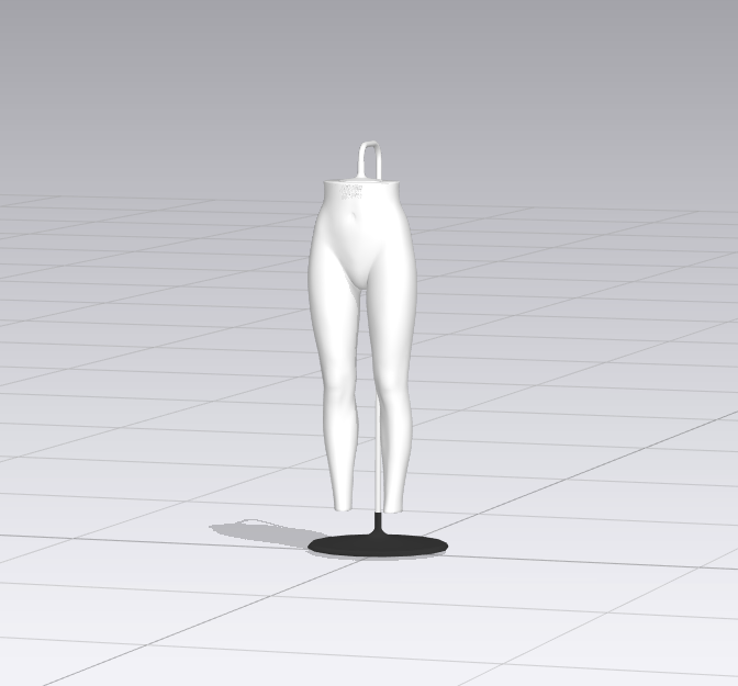 165-68A 裤人台-vv衣学院