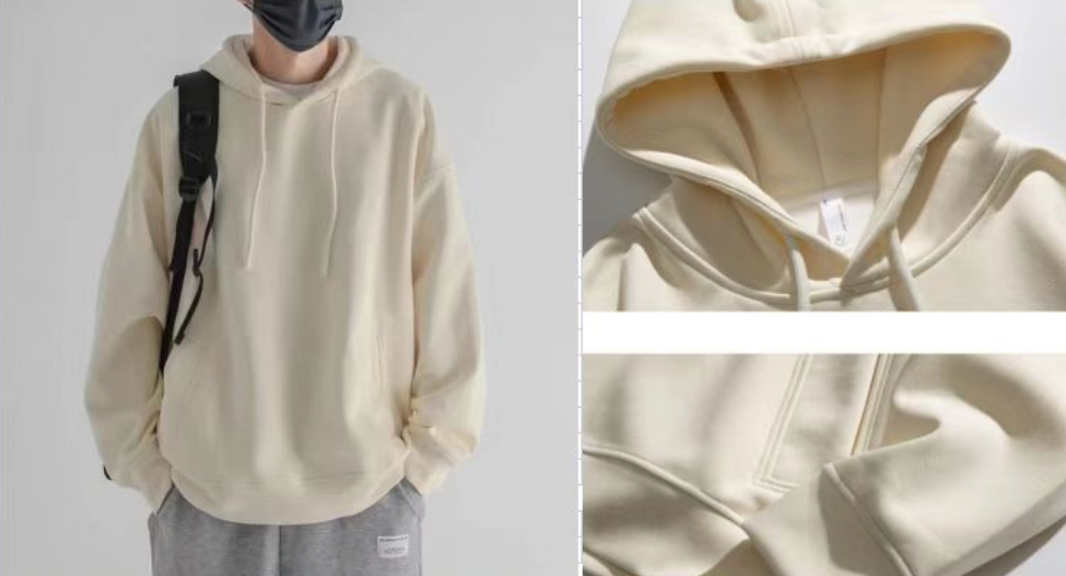 卫兰日系复古同款男女同款情侣卫衣纸样-vv衣学院