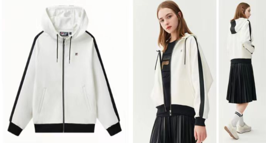 春季新款时尚运动休闲百搭连帽外套纸样-vv衣学院