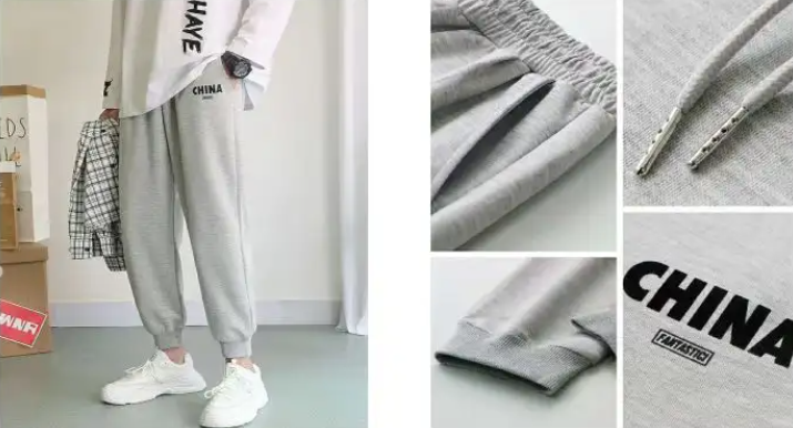 卫兰宽松男士休闲运动裤纸样-vv衣学院